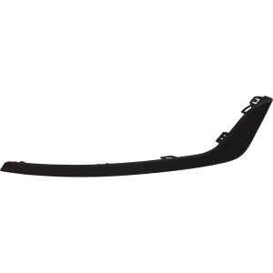 Front Bumper Molding for Ford Fusion/Police Responder Hybrid 2019-2020, Right (Passenger), Black, Excludes Energi/Sport Models, Replacement