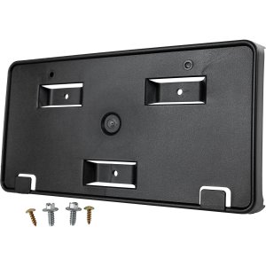 Front License Plate Bracket for Ford Transit Van 2020-2021, Textured Black, Replacement