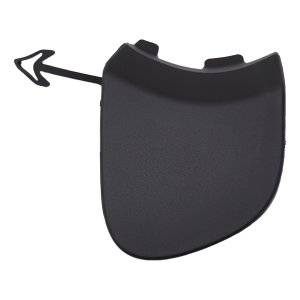 Front Bumper Tow Hook Cover for Ford Ecosport 2018-2022, Primed (Ready to Paint), Replacement