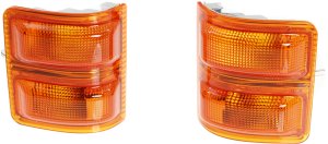 Towing Mirror Signal Light for Ford F-Series Super Duty Pickup 2008-2016, Left (Driver) and Left (Driver), Amber Lens, Suitable for All Cab Types, Replacement