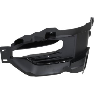 Fog Light Molding for Ford Explorer 2020-2022/Police Interceptor Utility 2020-2022, Textured Black, Explorer Hybrid 2020-2021/Non-Hybrid Models, Left (Driver), Replacement