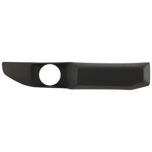 Fog Light Molding for Ford Bronco 2021-2023, Right (Passenger) Side, Textured Black, without Park Distance Control Sensor Holes, Replacement