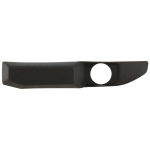 Fog Light Molding for 2021-2023 Ford Bronco, Left (Driver), Textured Black, without Park Distance Control Sensor Holes, Replacement
