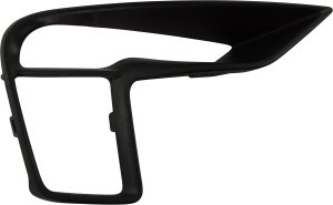 Front Fog Light Molding for Ford Explorer 2018-2019, Right (Passenger) Side, Black, Replacement