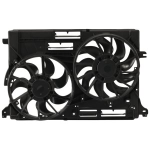 Radiator Fan Assembly for Fusion (2017-2019), Continental, MKZ (2017-2020), Dual Fan, Engine 2.7L/3.0L, Replacement by Ford