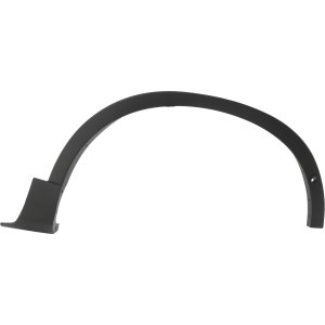 Front Wheel Opening Molding for Ford Escape 2013-2016, OE Style, Textured Black, Right Passenger Side, with Parallel Park Assist Sensor Holes, Replacement