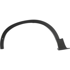 Front Wheel Opening Molding for Ford Escape 2013-2016, Left (Driver), OE Style, Textured Black, with Parallel Park Assist Sensor Holes, Replacement