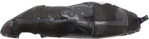 Front Fender Liner for 2015-2017 Ford Expedition/Lincoln Navigator, Left (Driver) Side with Aluminum Pad and Rubber Mat, Replacement