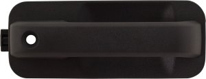Front Exterior Door Handle for Ford F-150 2015-2022, Right (Passenger) Side, Textured Black, with Keyhole, Manual Lock, Excludes Raptor Model, Replacement