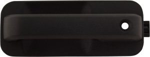 Front Exterior Door Handle for Ford F-150 2015-2022, Left (Driver), Textured Black, with Keyhole, Manual/Power Lock, Excluding Raptor Model, Replacement