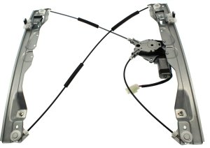 Front Window Regulator with Motor for Ford F-150 2009-2010, Right (Passenger) Side, Replacement