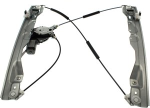 Front Window Regulator with Motor for 2009-2010 Ford F-150, Left (Driver) Side, Replacement