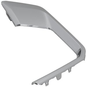 Front Fog Light Molding for GMC Yukon/Yukon XL Denali Model 2021-2023, Right (Passenger), Chrome with Silver Trim, Replacement