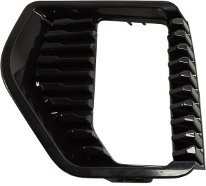 Front Fog Light Molding Bezel for GMC Sierra 1500 (2019-2021), Sierra 1500 Limited (2022-2022), Left (Driver) Side, Textured Black, Elevation/SLE Models, Replacement