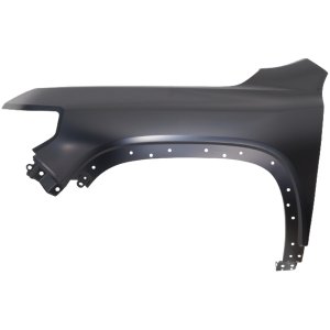 Front Fender for GMC Acadia 2020-2023, Left (Driver), Black, Steel, Replacement