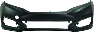 Primed (Ready to Paint) Front Bumper Cover for 2018-2020 FIT, Replacement