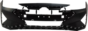 Front Bumper Cover for Hyundai Elantra, 2019-2020, Primed (Ready to Paint), Suitable for USA Built Vehicle, Replacement