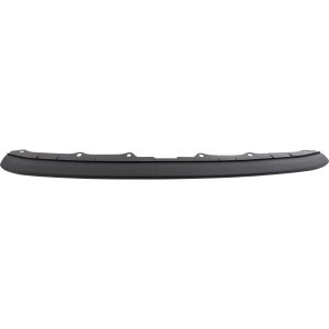Front Bumper Grille for Honda Civic 2019-2021, Lower Garnish, Textured Dark Gray, Excluding Si Model, Coupe/Sedan, Replacement