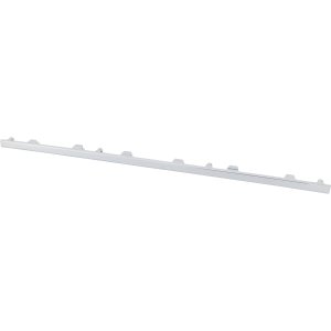 Front Bumper Molding for Hyundai Elantra 2021-2023, Center Position, Chrome/Black Finish, Compatible with Korea Built Vehicle, Replacement