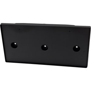 Front License Plate Bracket for Hyundai Elantra 2021-2023, Textured Black, 2.0L Engine, with Radar Cruise Control, Built for Korea Vehicle, Replacement