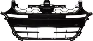 Lower Grille for Honda Accord 2018-2020, Painted Black, Replacement