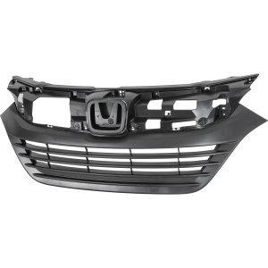 Textured Grille for Honda HR-V 2019-2022, Compatible with EX, EX-L, LX Models, Replacement