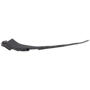 Black Grille Molding Garnish for Honda Accord 2021-2022, Right (Passenger) Side Extension Base Molding, Replacement