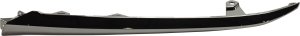 Grille Molding for Honda Accord 2018-2020, Right (Passenger), Chrome, Sport Model, Replacement