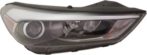 2016 - 2018 Hyundai Tucson Headlight Assembly - Right (Passenger)