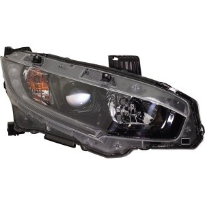 2018 - 2018 Honda Civic Headlight Assembly - Right (Passenger)