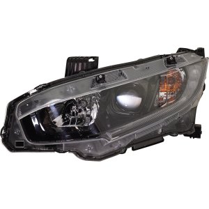 2018 - 2018 Honda Civic Headlight Assembly - Left (Driver)