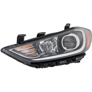 Headlight Assembly for Hyundai Elantra 2017-2018, Left (Driver), HID/Xenon with HID Kit, 2.0L Engine, USA Built Vehicle, Replacement