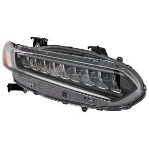 Headlight Assembly for 2021-2022 Honda Accord, Right (Passenger), LED, Sedan, EX-L/ Touring/ Hybrid EX-L/ Hybrid Touring Models, Replacement