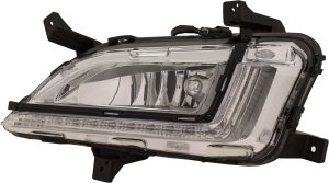 Front Fog Light Assembly for Hyundai Tucson 2019-2021, Left (Driver), Halogen, Replacement