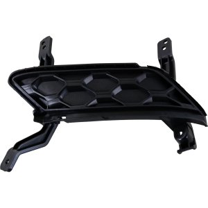 Fog Light Cover for Hyundai Santa Fe 2019-2020, Left (Driver), Black, SE Model, Replacement