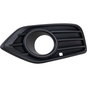 Front Fog Light Molding for Honda HR-V 2019-2022, Textured Black Bumper Garnish, Left (Driver) Side, EX/EX-L Models, Replacement