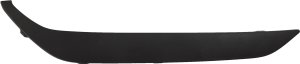 Front Fog Light Molding for Hyundai Tucson 2016-2018, Right (Passenger) Side, Lower Position, Textured Black, Replacement