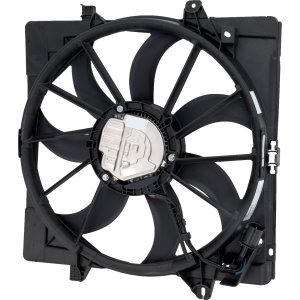Radiator Fan Assembly for Hyundai Sonata 2020-2022, Kia K5 2021-2024, Single Fan, 1.6L Turbo Engine, Replacement
