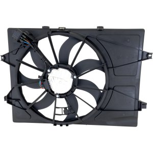 Radiator Fan Assembly for Hyundai Tucson 2022-2023, Single Fan, SE/SEL/Limited Model, USA Built Vehicle, Replacement