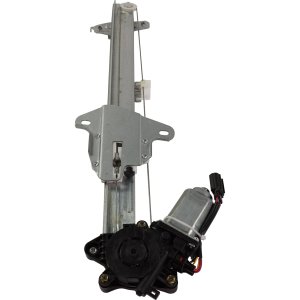 Front Window Regulator for Honda Civic 2016-2020, Right (Passenger), with Motor, 6 Pin, Coupe, Replacement