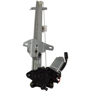 Front Window Regulator with Motor for Honda Civic Hatchback 2017-2021, Right (Passenger), 6-Pin Connection, Replacement