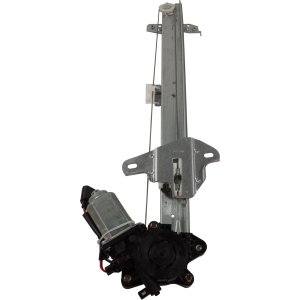 Front Window Regulator with Motor for Honda Civic 2017-2021, Left (Driver), 6-Pin, Hatchback, Replacement