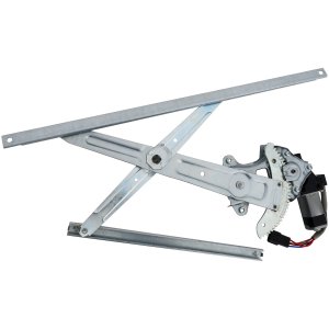 Power Front Window Regulator with Motor, 6 Pins for Honda Passport 2019-2023, Pilot 2016-2022, Ridgeline 2017-2023, Left (Driver), Replacement