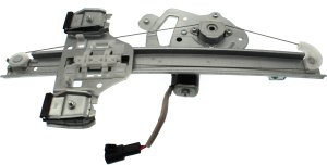 Power Rear Window Regulator with Motor for Hummer H3 2006-2010, H3T 2009-2010, Right (Passenger), Replacement