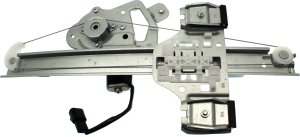 Power Rear Window Regulator with Motor for Hummer H3 2006-2010, H3T 2009-2010, Left (Driver), Replacement