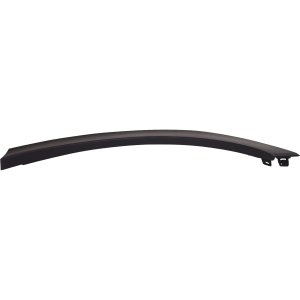 Rear Wheel Opening Molding Assembly for Honda CR-V 2017-2022, Left (Driver), Textured Black, North America Built Vehicle, Mounts On Quarter Panel, Replacement
