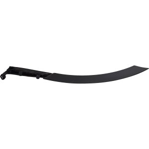 Rear Wheel Opening Molding for Honda CR-V 2017-2022, Right (Passenger), Assembly, Textured Black with Rubber, Mounts On Rear Door, Replacement