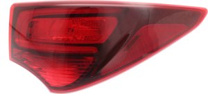 2017 - 2018 Hyundai Santa Fe Sport Tail Light Rear Lamp - Right (Passenger)