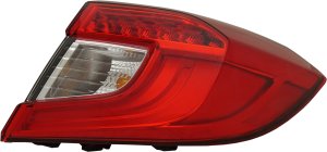 2018 - 2022 Honda Accord Tail Light Rear Lamp - Right (Passenger)