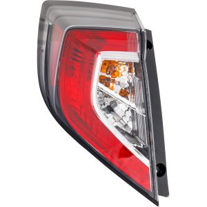 2017 - 2021 Honda Civic Tail Light Rear Lamp - Left (Driver)
